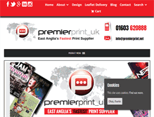 Tablet Screenshot of premierprint.net
